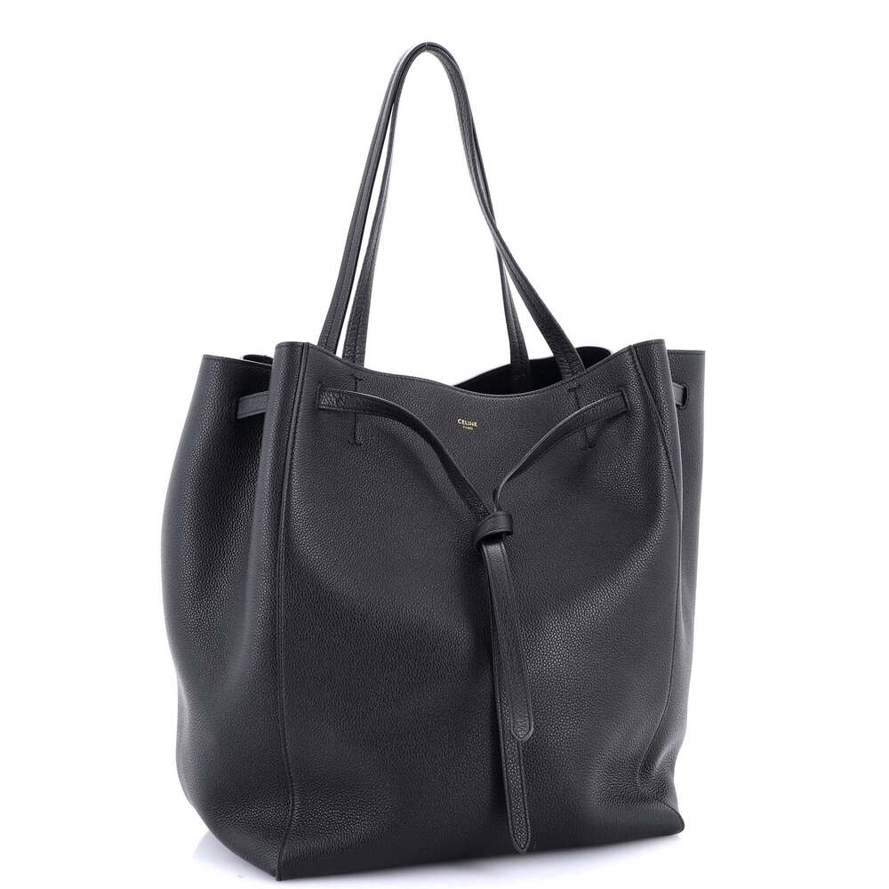 Celine Phantom Tie Cabas Tote Leather #166528C13B - Picture 3 of 7